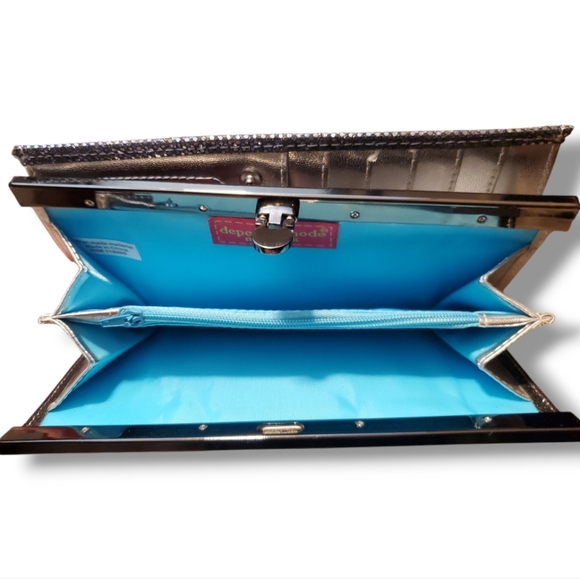 Depeche Mode New York Y2K Glitter Disco Clutch Wristlet Evening Formal - Picture 5 of 8